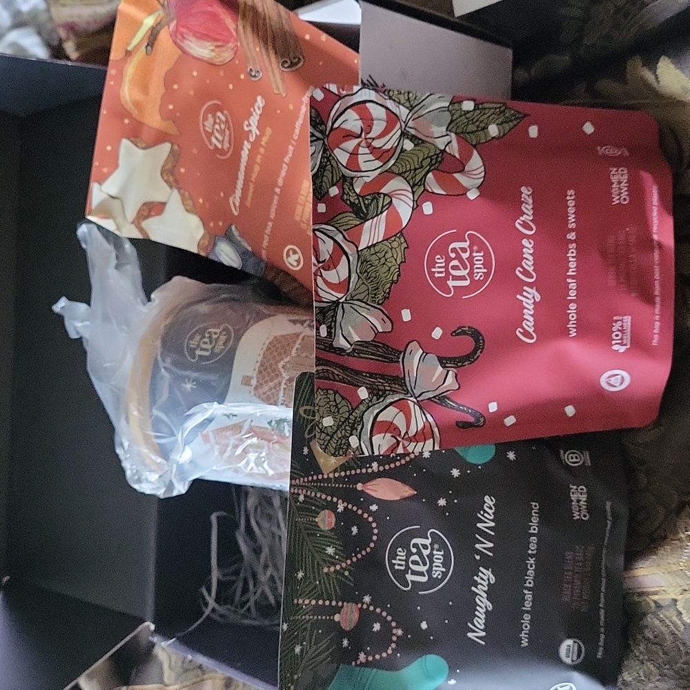Design  tea set fab fab teas I own and brew three flavors 15 each in bag and mug - Picture 5 of 9